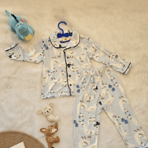 Snuggly Bamboo Nightwear | For Extra Softness- Duck Print