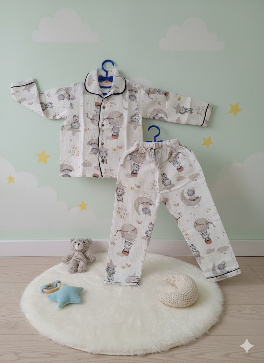 Pure Cotton- Moon & Star theme